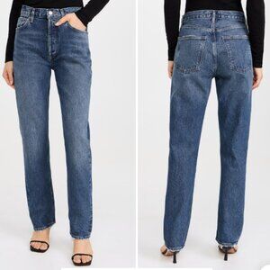 AGOLDE 90s Pinch Waist: High Rise Straight Jeans